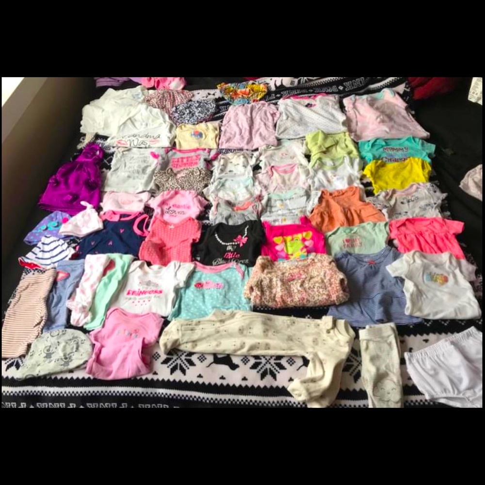 Baby Girl Newborn - 3/6 Month Clothing